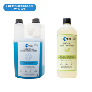FRM pakket Probiotica interieur + SPEED ontvetter