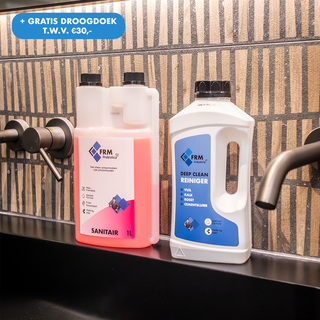 FRM pakket Probiotica sanitair + Deep Clean reiniger - geconcentreerde super formule
