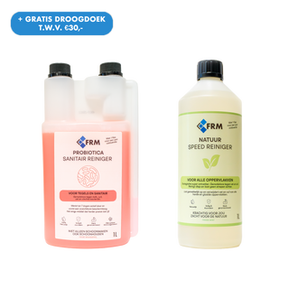 FRM pakket Probiotica sanitair + SPEED ontvetter