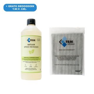 FRM pakket SPEED ontvetter + Quick Clean wonderdoek™