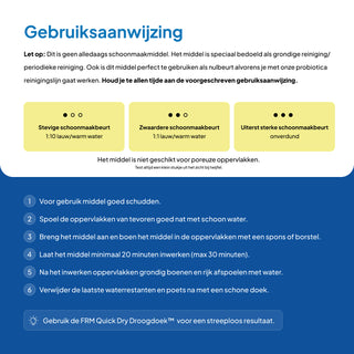 FRM Deep Clean reiniger